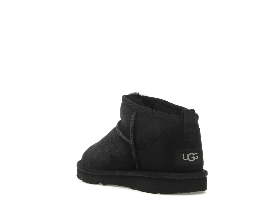 UGG Classic Ultra Mini Boot Black (Kids) - vue secondaire B