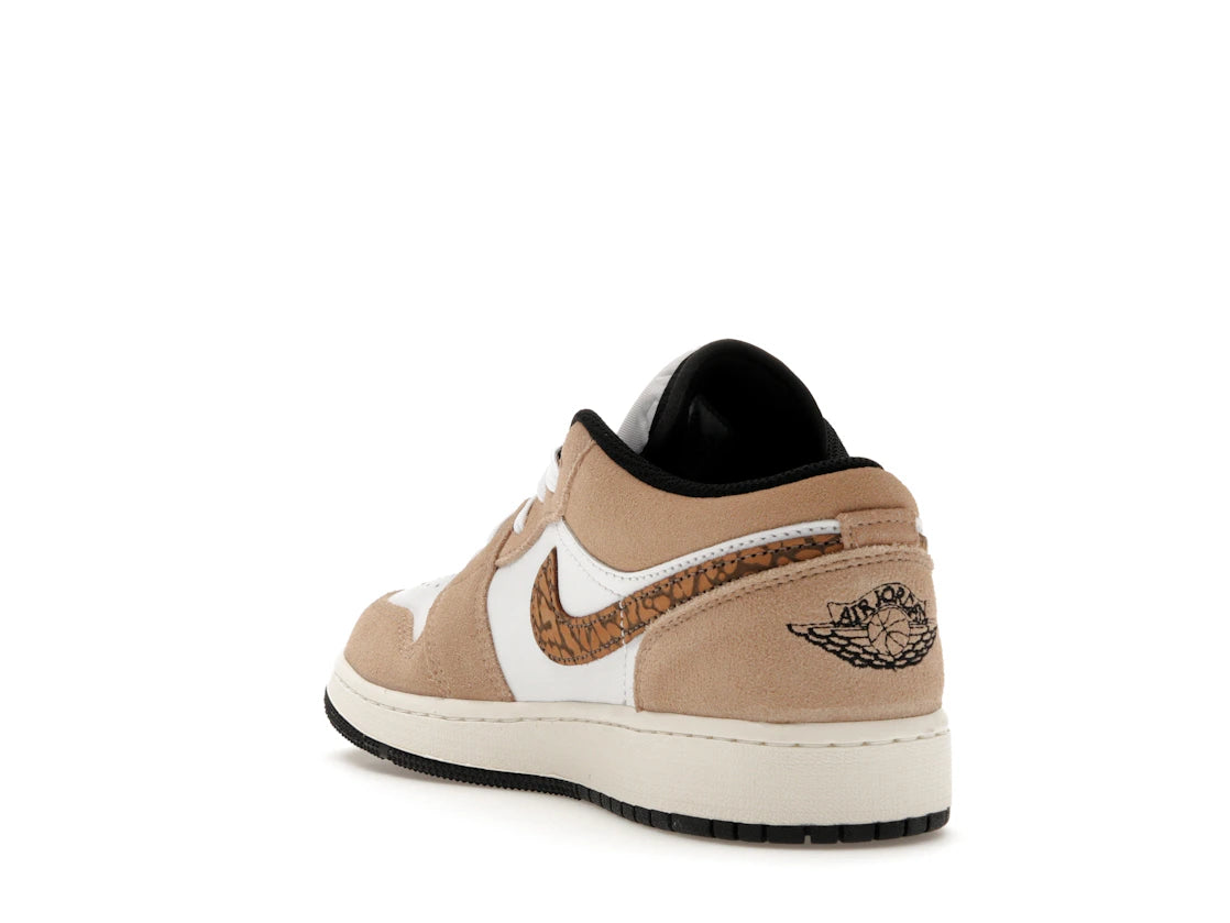 Jordan 1 Low SE Brown Elephant (GS) - vue secondaire B