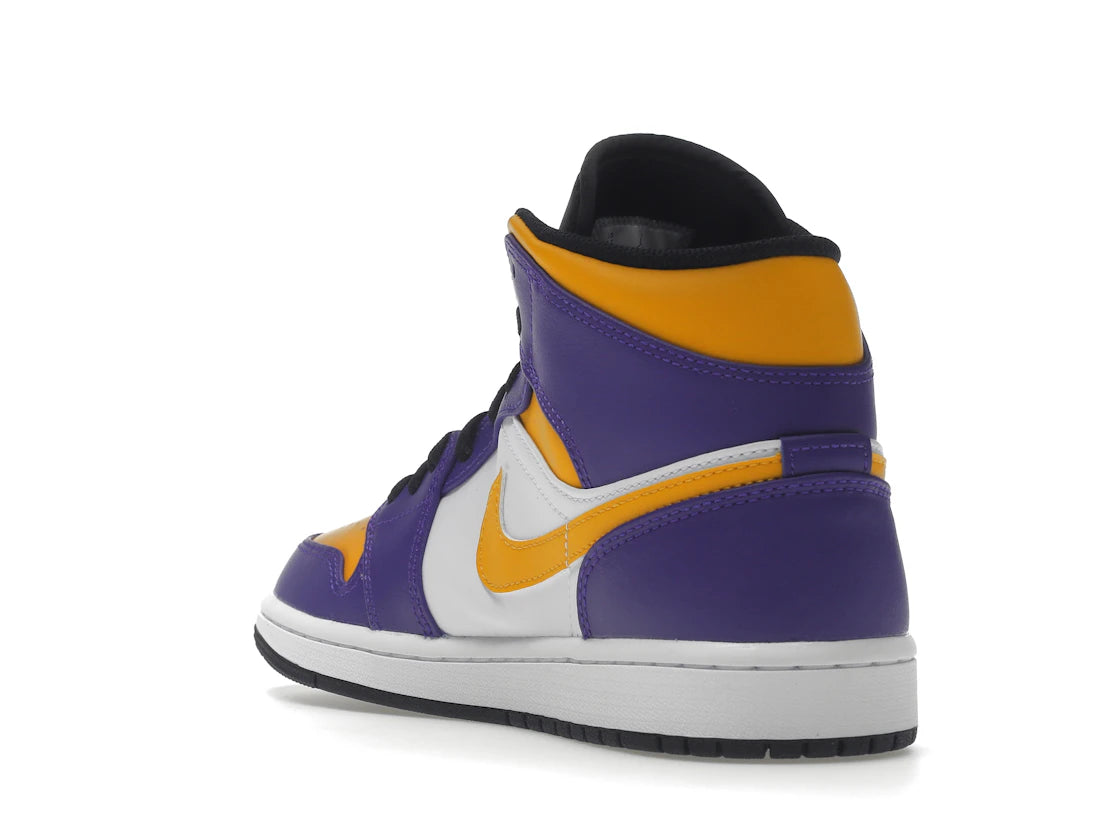 Jordan 1 Mid Lakers (2022) - vue secondaire B