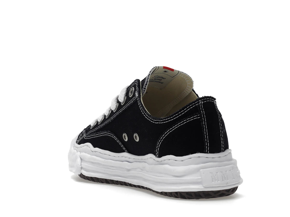 Maison Mihara Yasuhiro Hank OG Sole Canvas Low Black - vue secondaire B