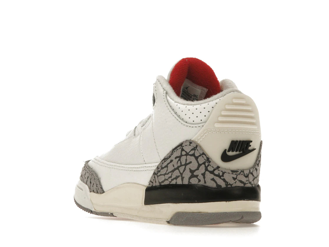 Jordan 3 Retro White Cement Reimagined (TD) - vue secondaire B