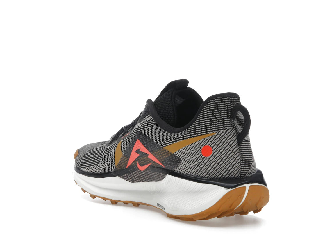 Nike React Pegasus Trail 5 Black Fir College Grey Desert Ochre - vue secondaire B