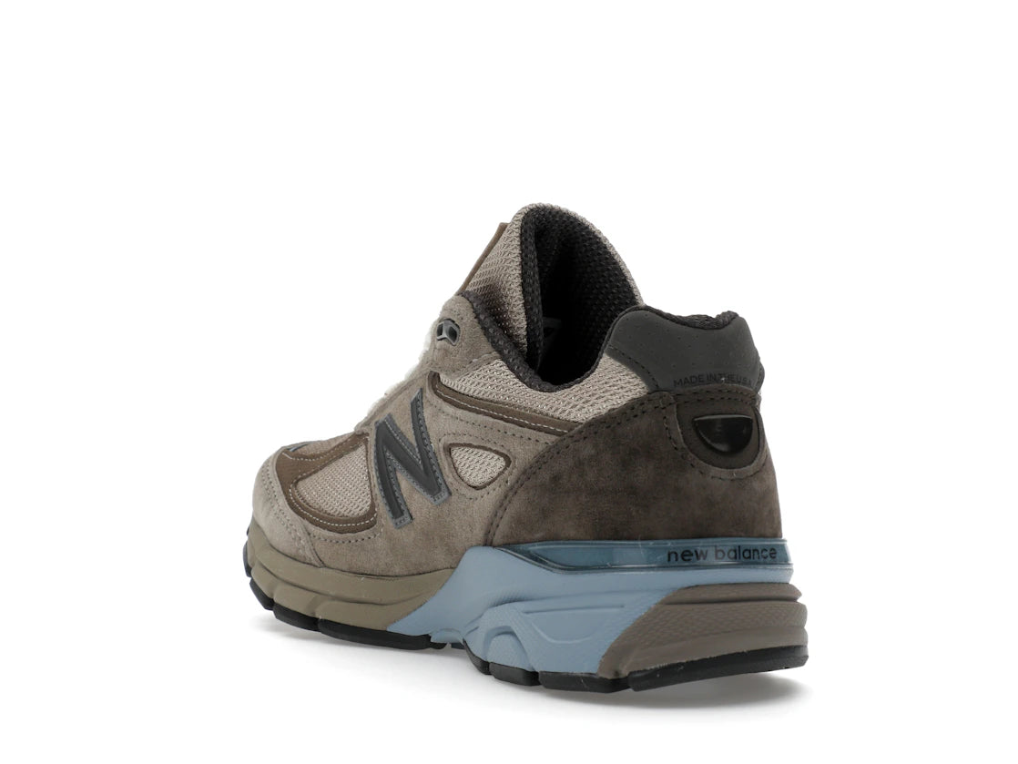 New Balance 990v4 MiUSA Auralee Grau - vue secondaire B