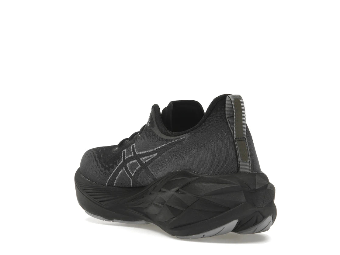 ASICS Novablast 4 Black Graphite Grey - vue secondaire B