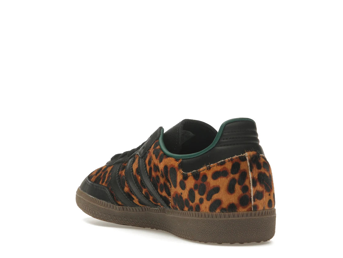 adidas Samba OG Black Green Leopard (Women's) - vue secondaire B