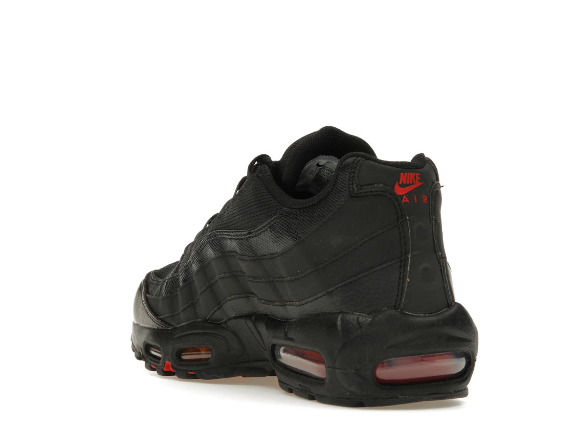 Nike Air Max 95 Schwarz Rot Orange - vue secondaire B