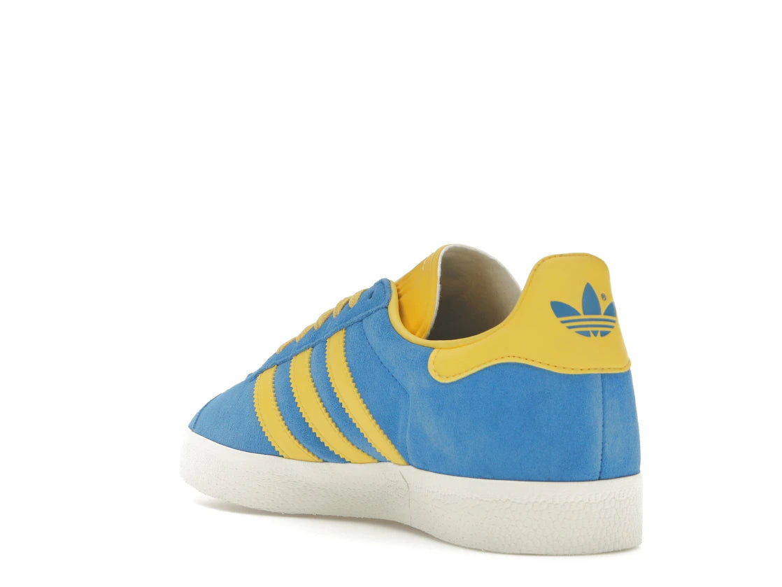 adidas Gazelle Blue Yellow - vue secondaire B