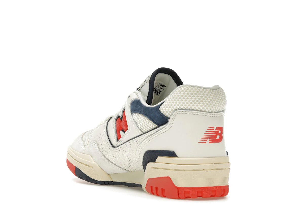 New Balance 550 Sea Salt Pack Blast Red