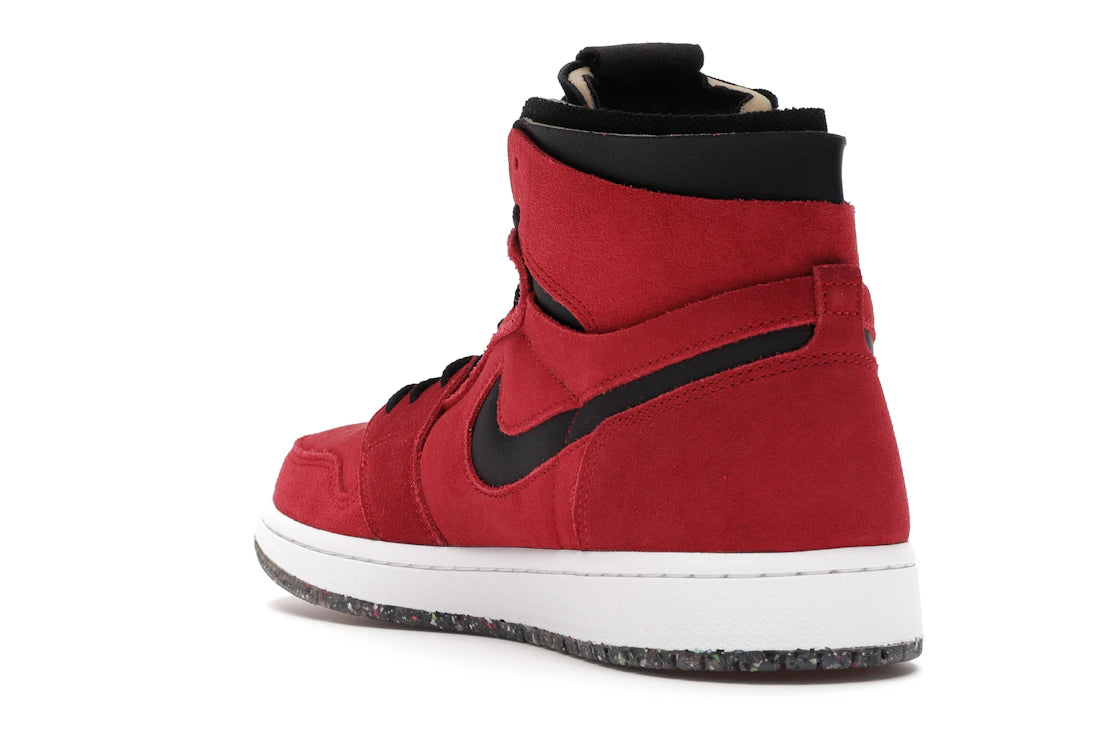 Jordan 1 High Zoom Air CMFT Rotes Wildleder - vue secondaire B