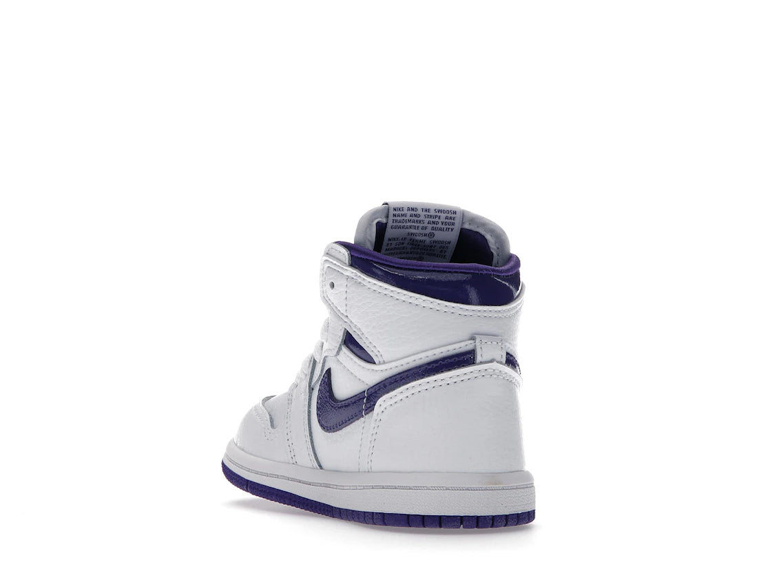 Jordan 1 Retro High Court Purple (2021) (TD) - vue secondaire B