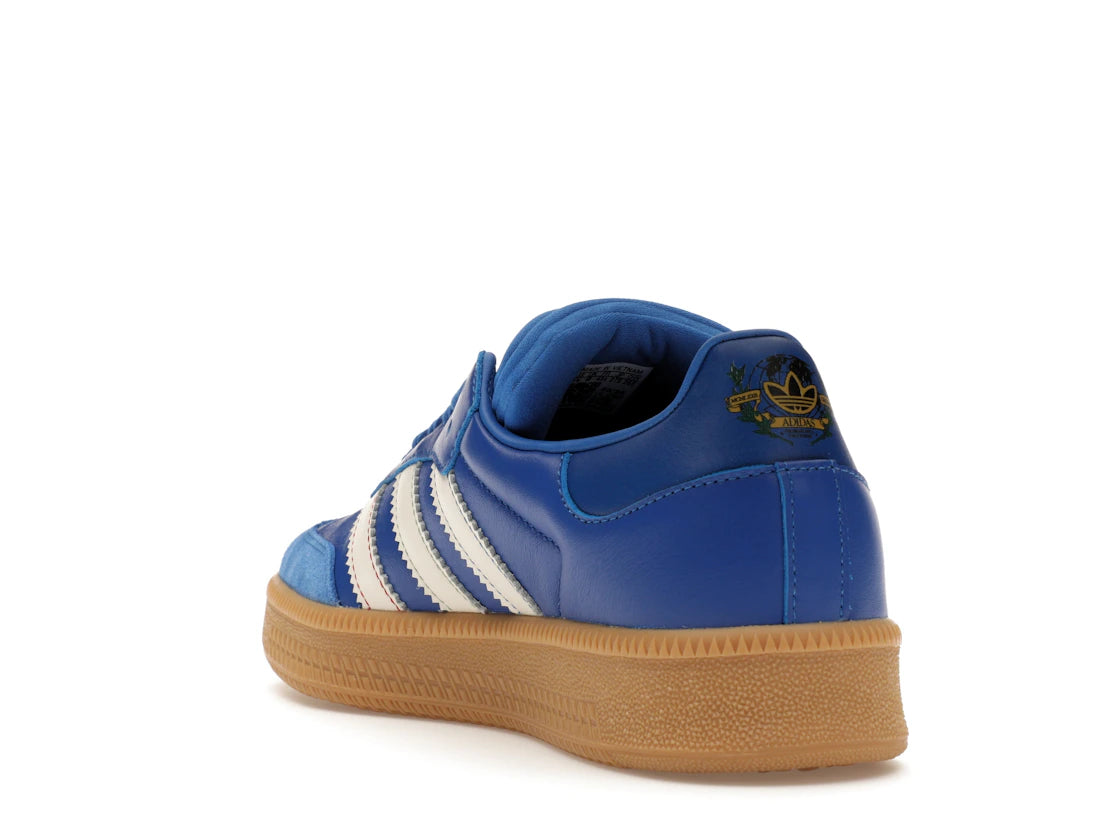 adidas Samba XLG Blau Weiß Gummi - vue secondaire B
