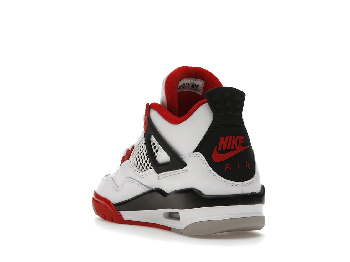 Jordan 4 Retro Fire Red (2020) (GS) - vue secondaire B