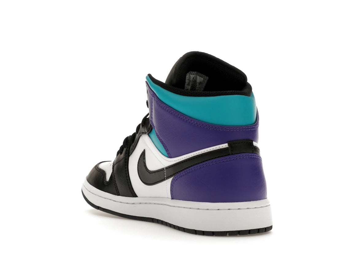 Jordan 1 Mid Court Purple Tropical Twist - vue secondaire B
