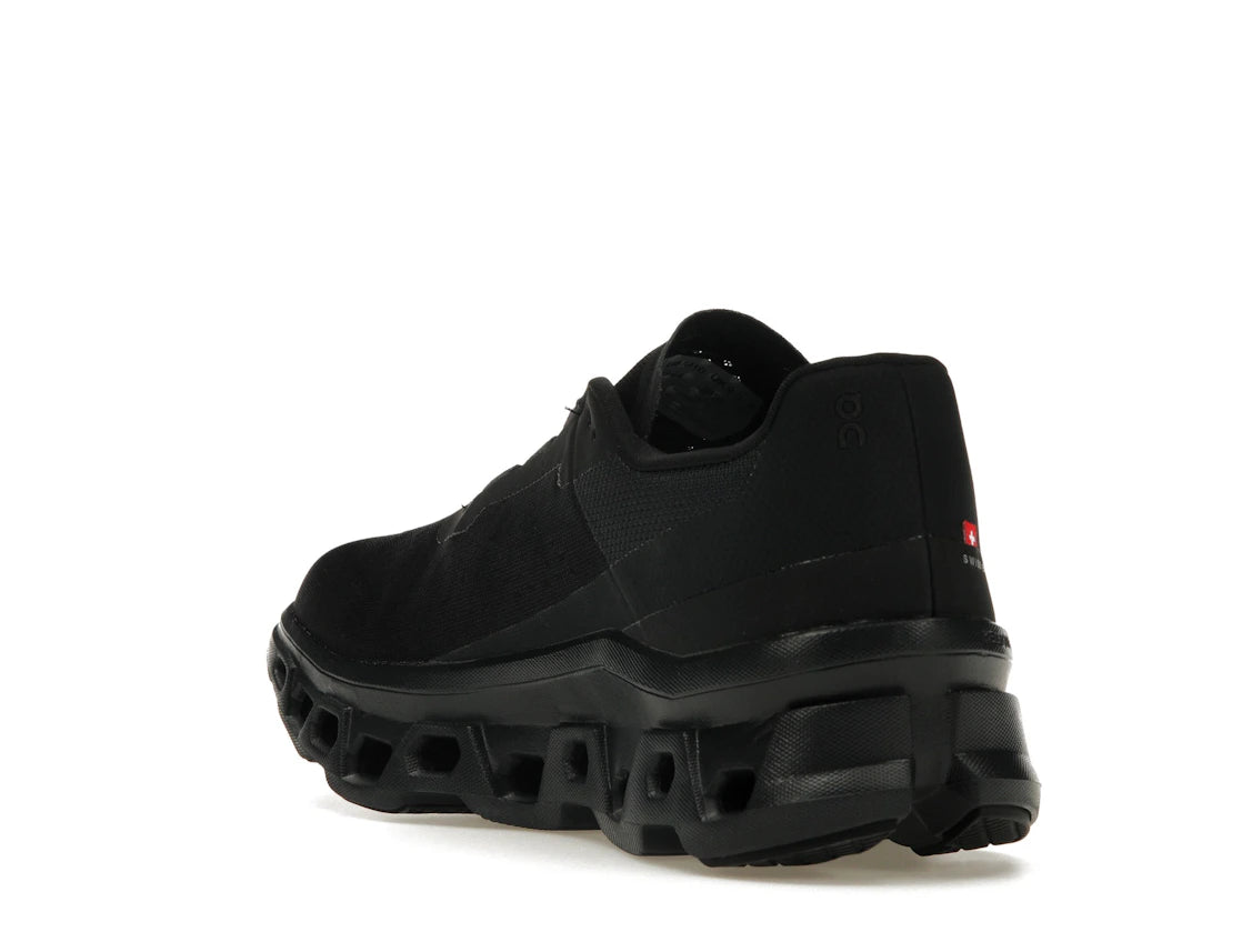 On Running Cloudmonster All Black - vue secondaire B