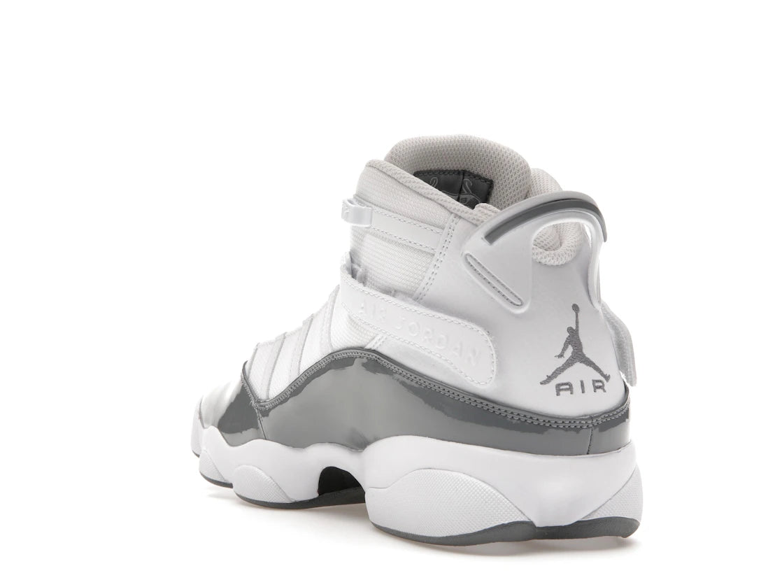 Jordan 6 Rings Weiß Cool Gray - vue secondaire B