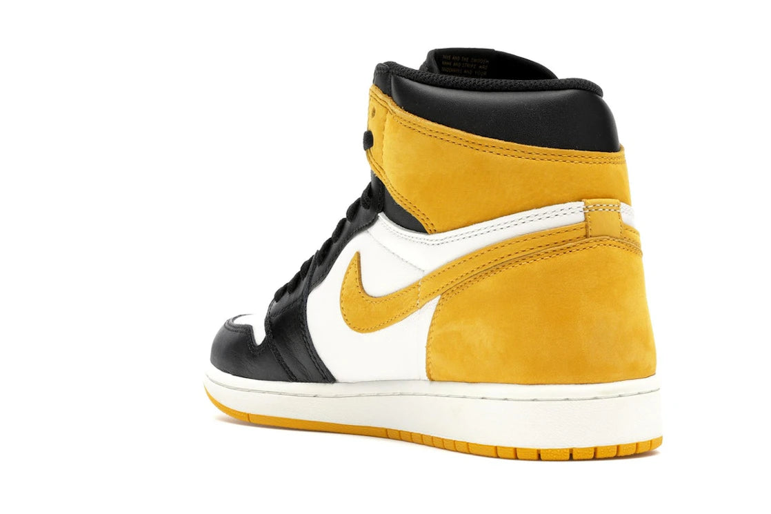 Jordan 1 Retro High Gelb Ocker - vue secondaire B