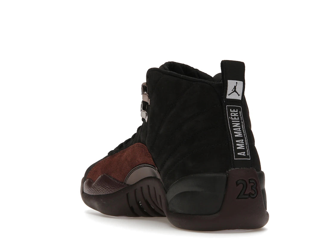 Jordan 12 Retro SP A Ma Maniére Black (Women's) - vue secondaire B