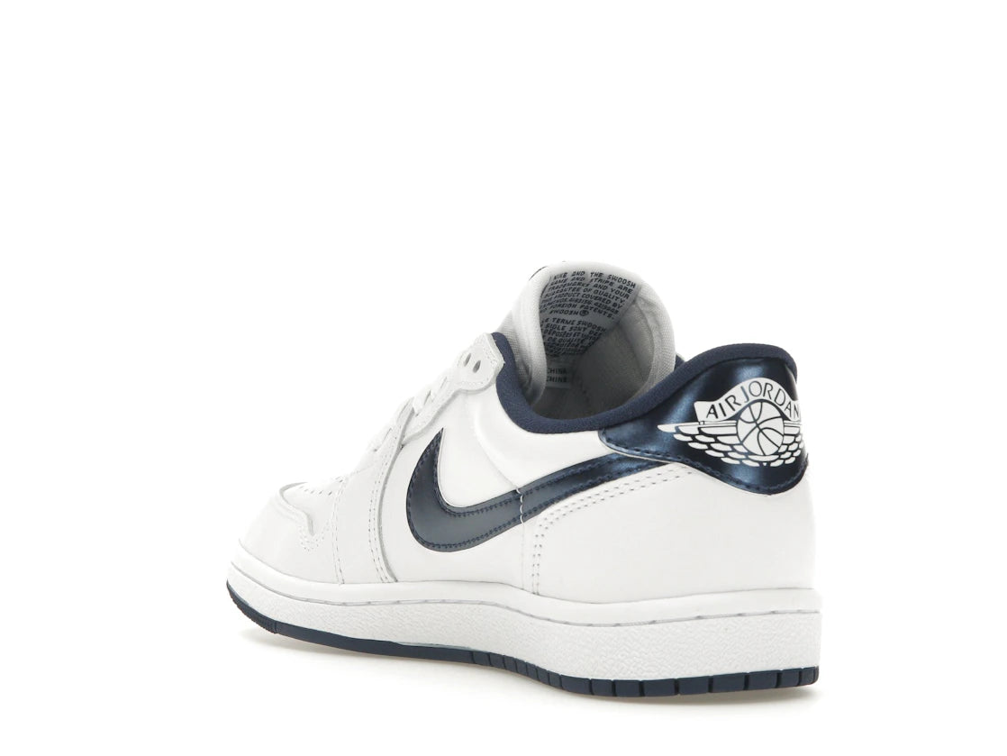 Jordan 1 Retro Low '85 Metallic Blue - vue secondaire B