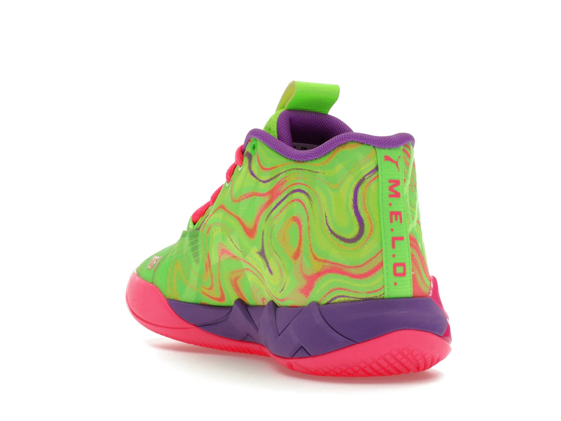 Puma LaMelo Ball MB.01 Inverse Toxic (GS) – für Chinder - vue secondaire B