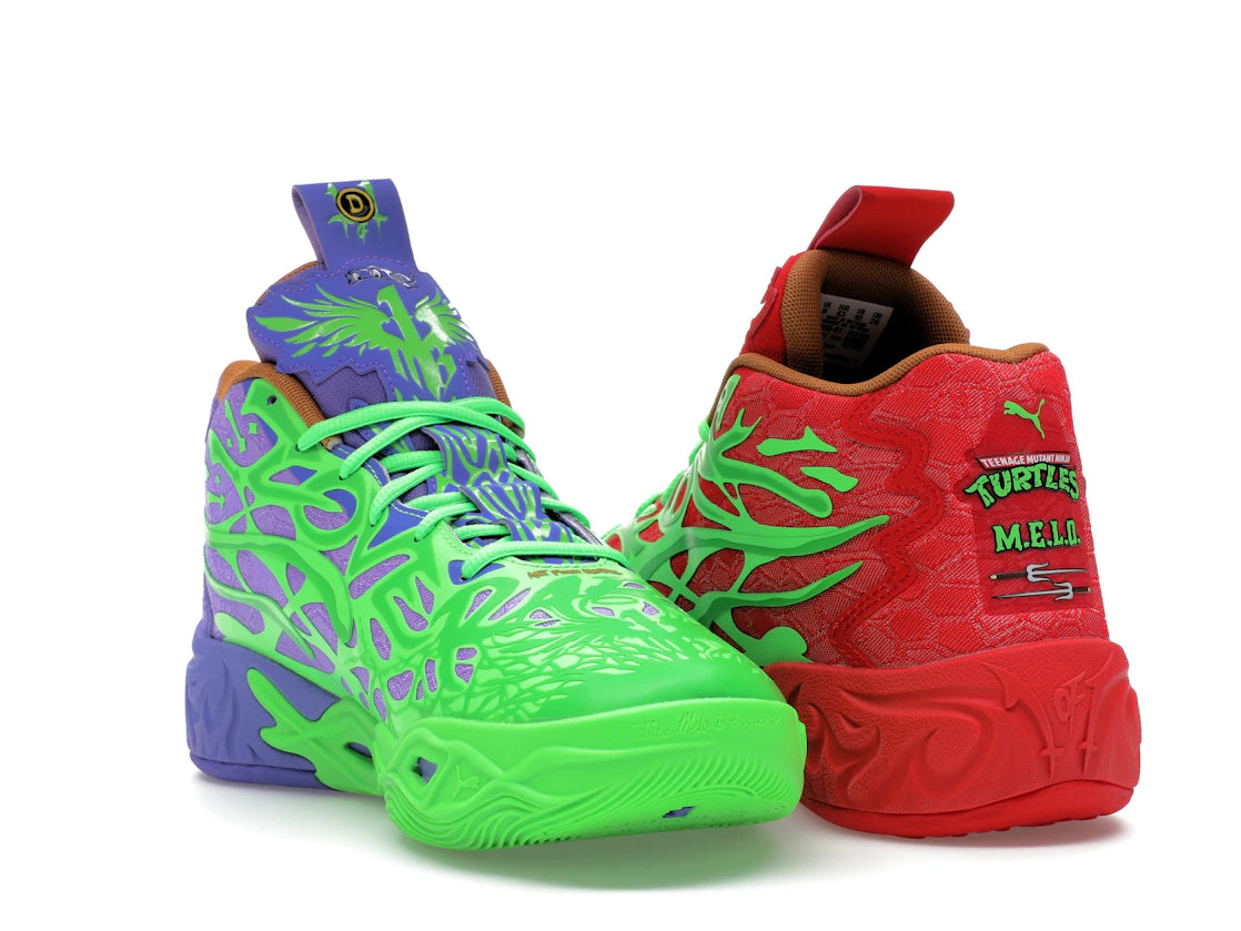 Puma LaMelo Ball MB.04 Teenage Mutant Ninja Turtles Raphael & Donatello - vue secondaire B