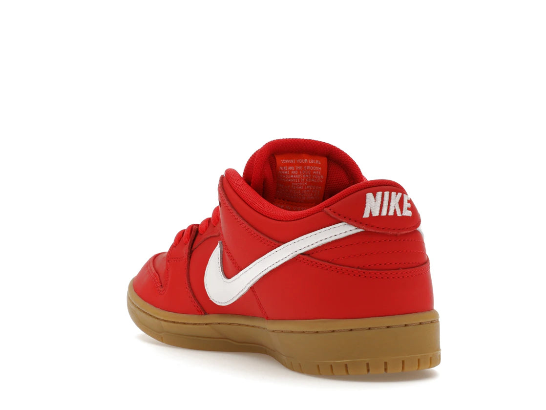 Nike SB Dunk Low University Red Gum - vue secondaire B