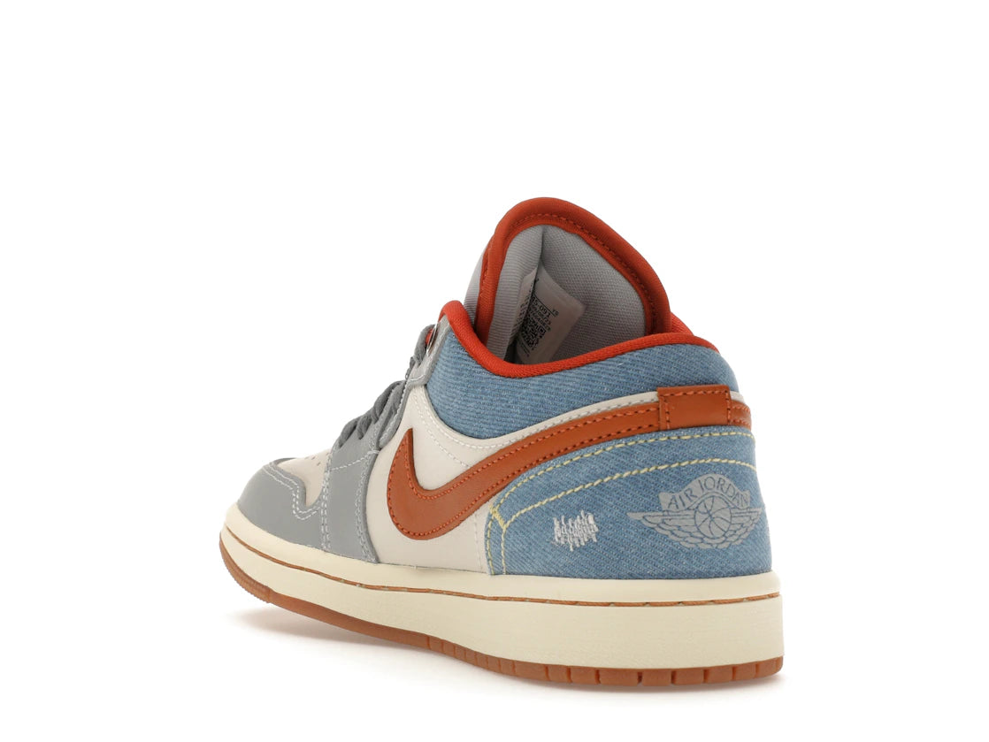 Jordan 1 Low Phantom Denim (Women's) - vue secondaire B