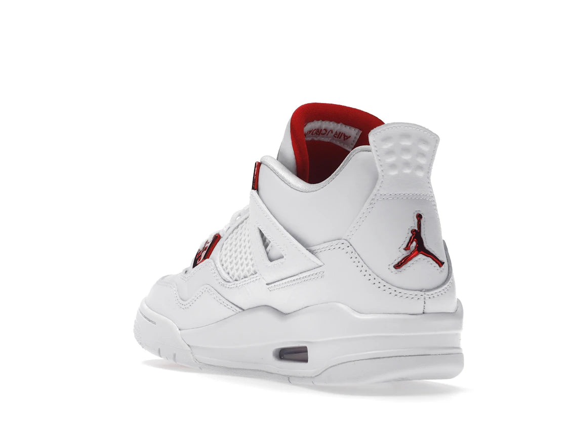 Jordan 4 Retro Metallic Red (GS) - vue secondaire B