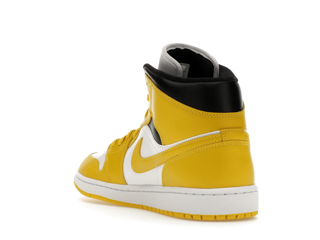 Jordan 1 Mid Vivid Sulfur (Women's) - vue secondaire B