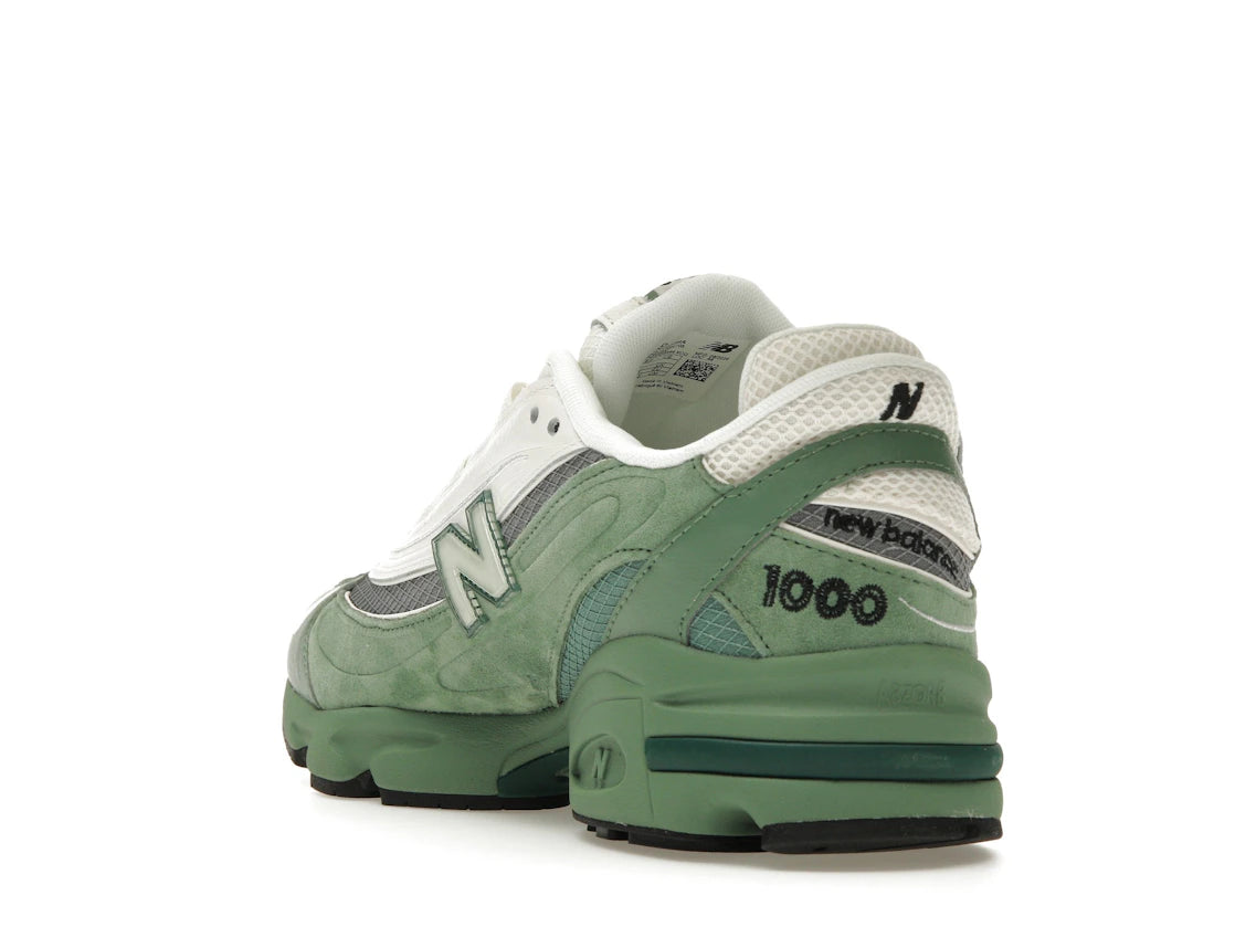 New Balance 1000 Green Grey - vue secondaire B