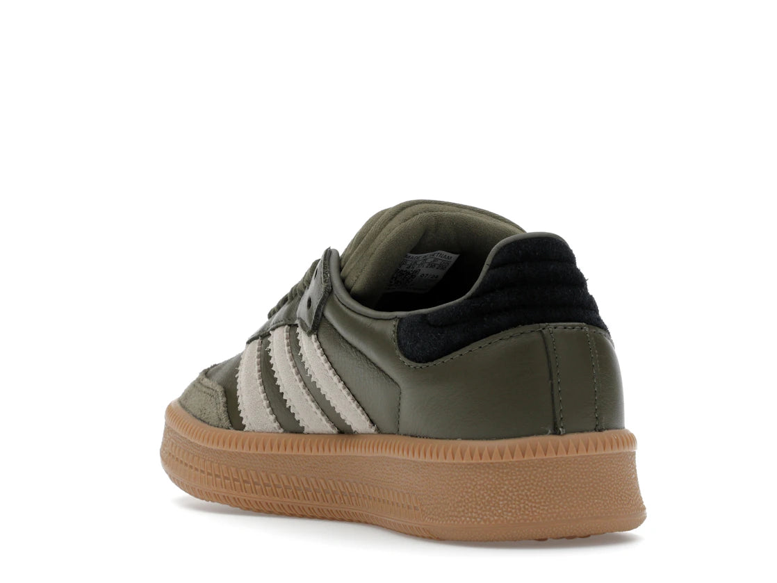 adidas Samba XLG Olive Strata Wonder Beige Gold Metallic - vue secondaire B
