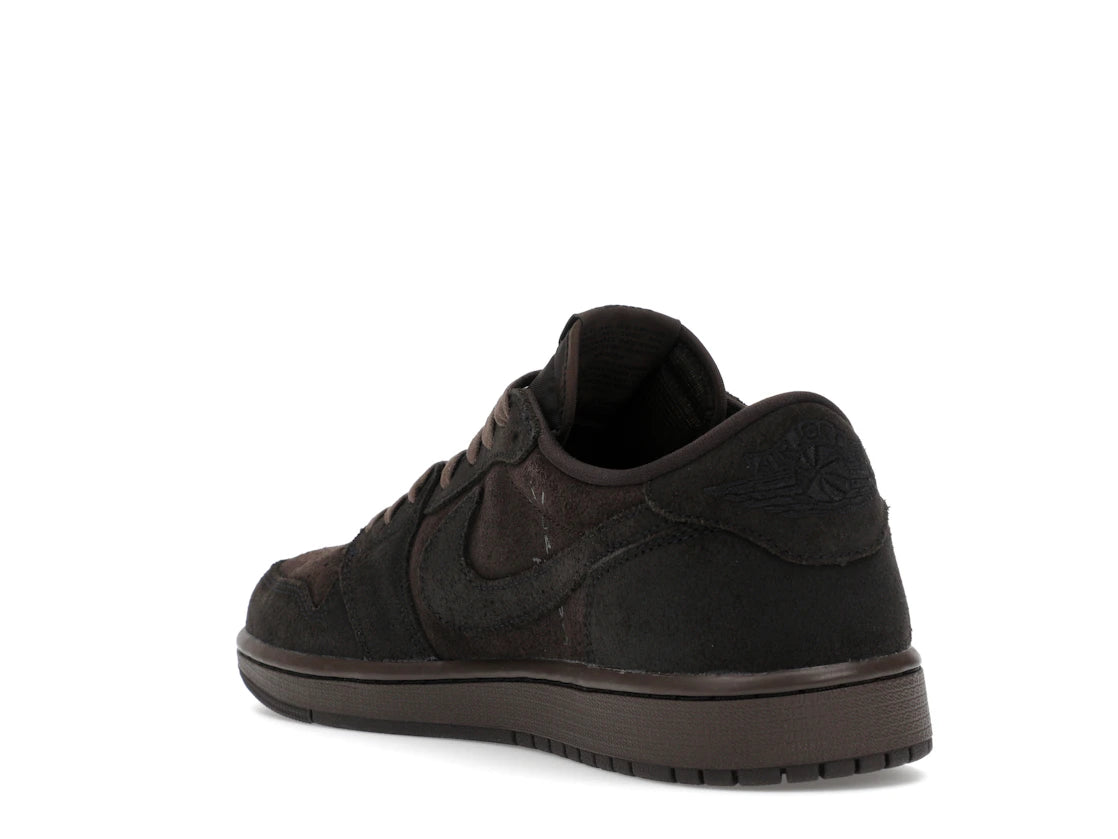 Jordan 1 Retro Low OG SP Travis Scott Velvet Brown - vue secondaire B