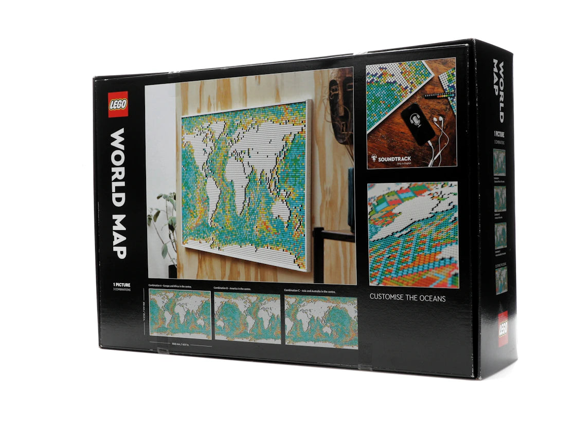 LEGO Weltkarten-Set 31203 - vue secondaire B