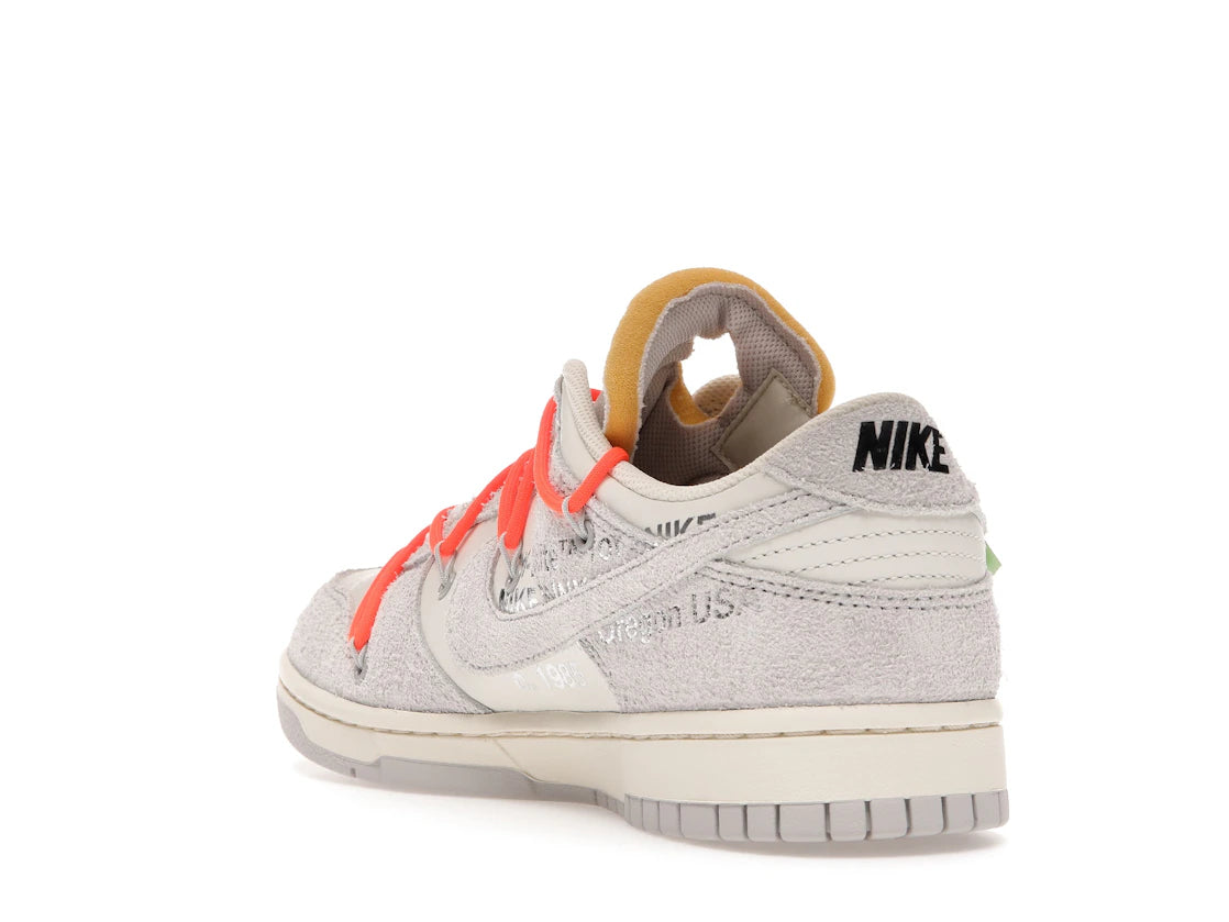 Nike Dunk Low Off-White Lot 11 - vue secondaire B