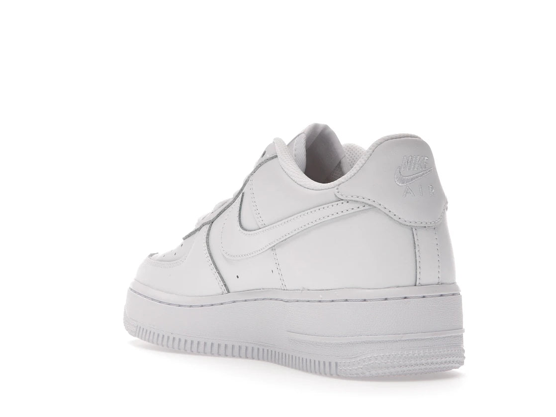 Nike Air Force 1 Low LE Triple White (GS) - vue secondaire B