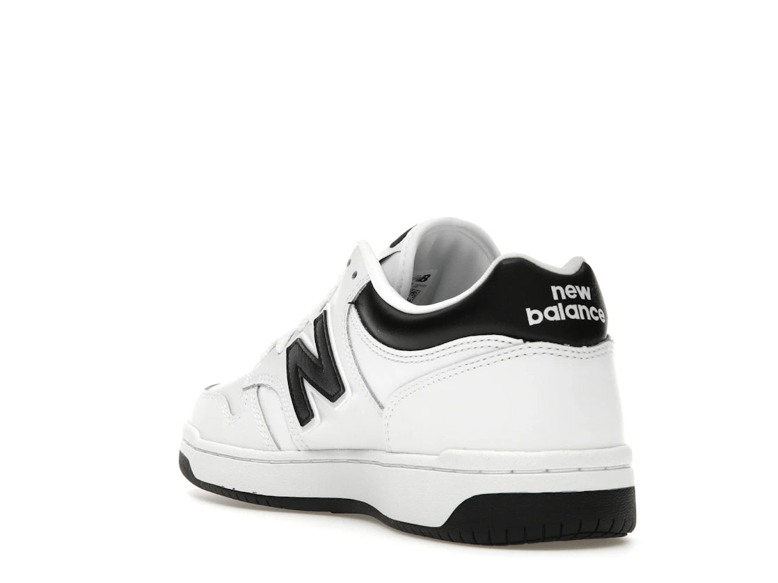 New Balance 480 White Black - vue secondaire B