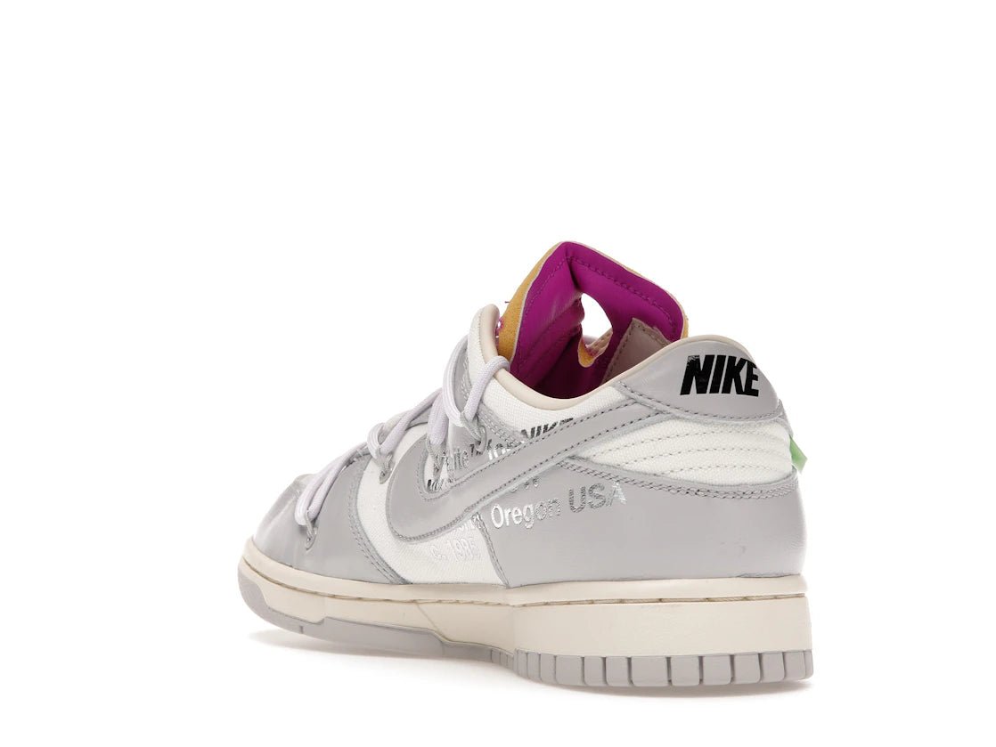 Nike Dunk Low Off-White Lot 3 - vue secondaire B
