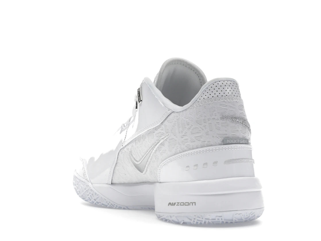 Nike Zoom LeBron NXXT Gen AMPD White Silver - vue secondaire B