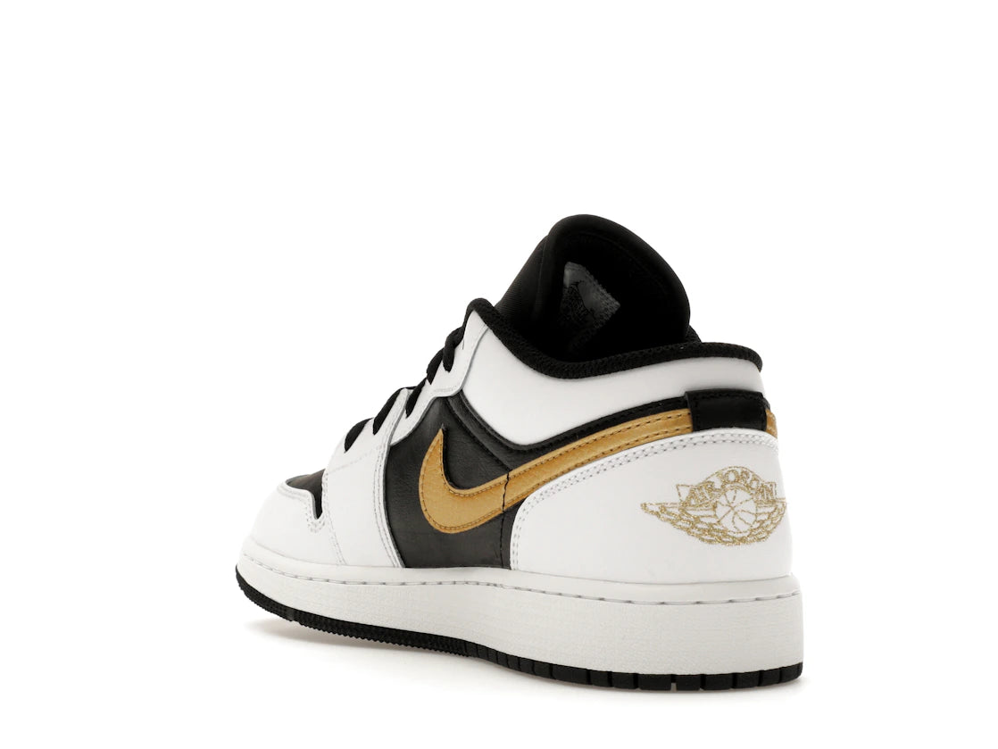 Jordan 1 Low Gold Swoosh (GS) - vue secondaire B