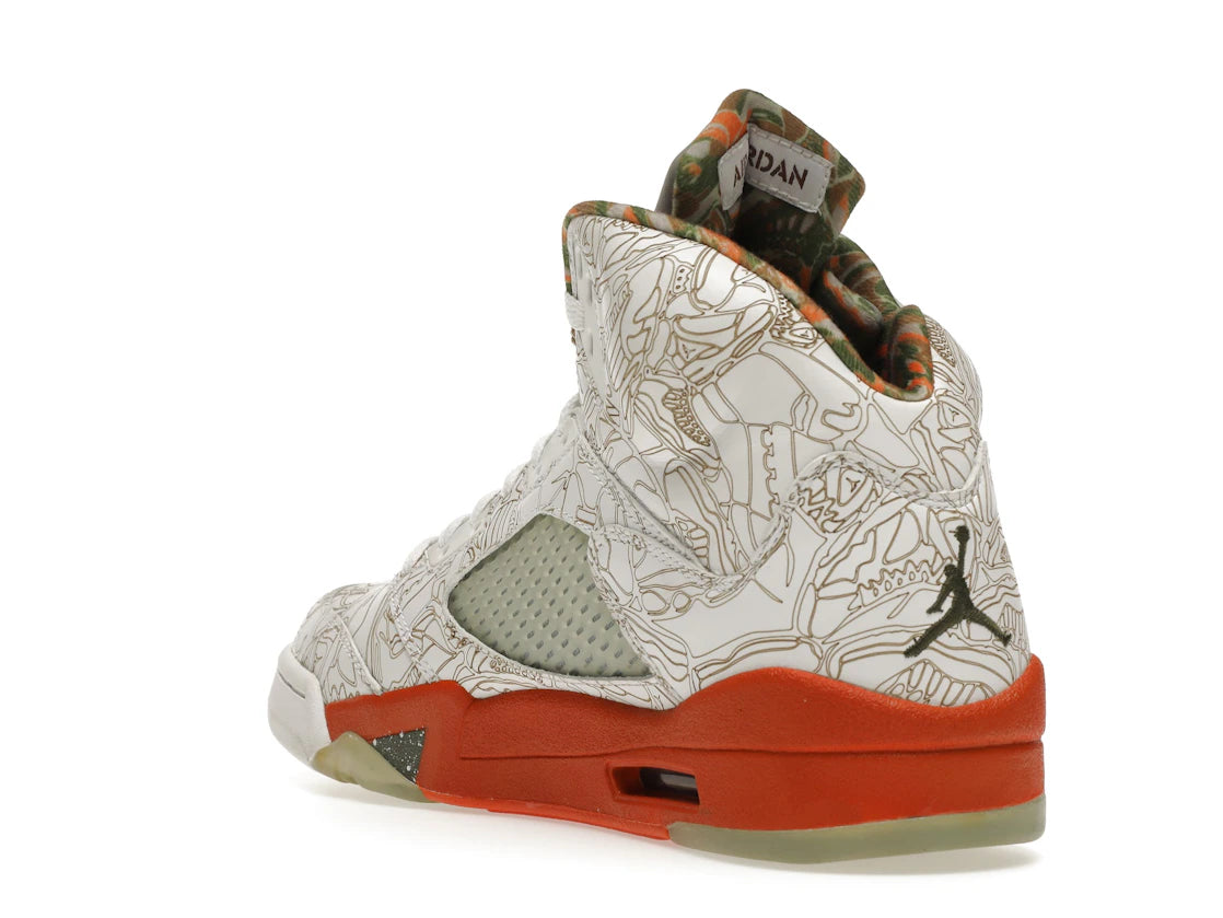 Jordan 5 Retro Laser - vue secondaire B