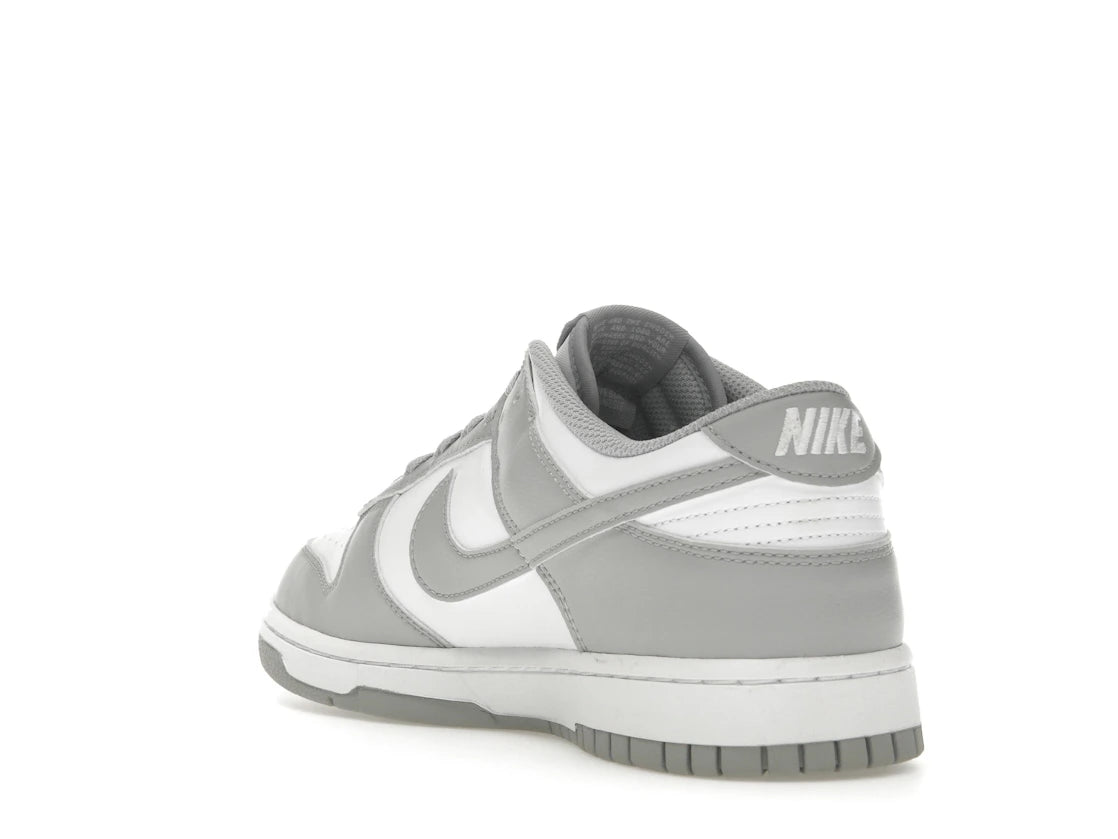 Nike Dunk Low Weiß Hellgrau - vue secondaire B