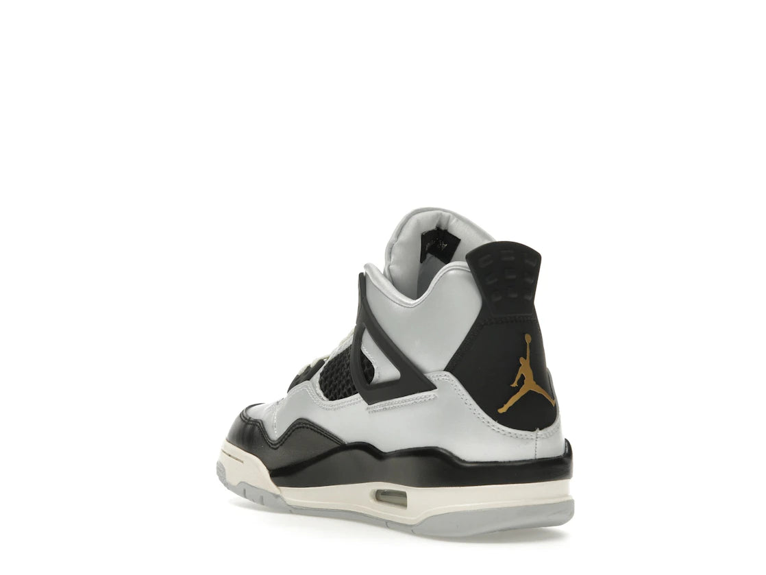 Jordan 4 Retro Platinum Gold (GS) - vue secondaire B