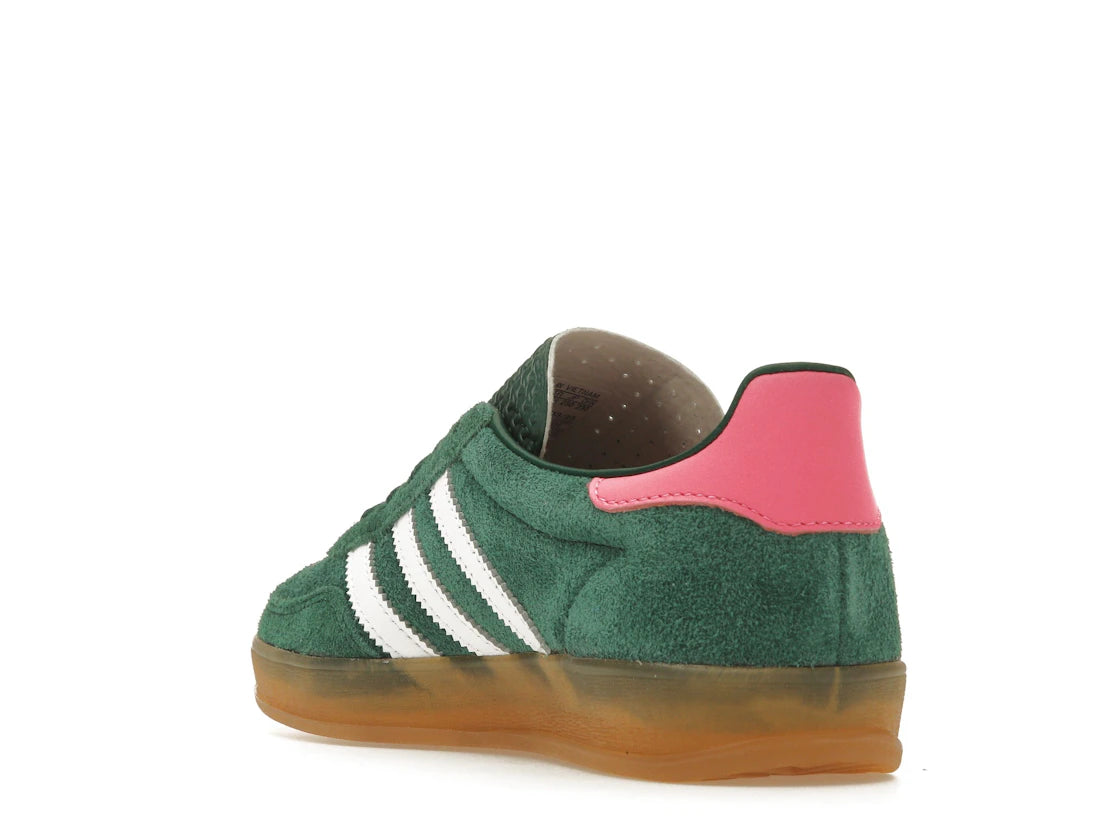 adidas Gazelle Indoor Collegiate Green Lucid Pink (Women's) - vue secondaire B