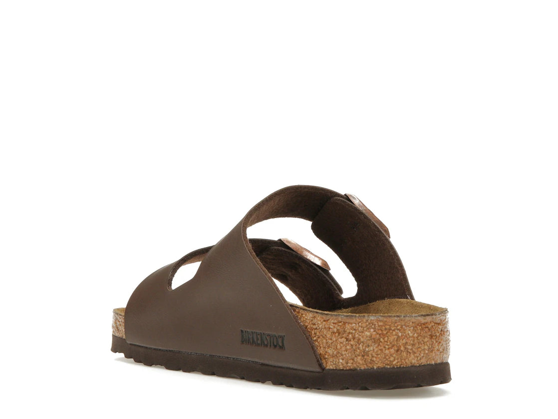 Birkenstock Arizona Birko-Flor Dunkelbraun (Damen) - vue secondaire B