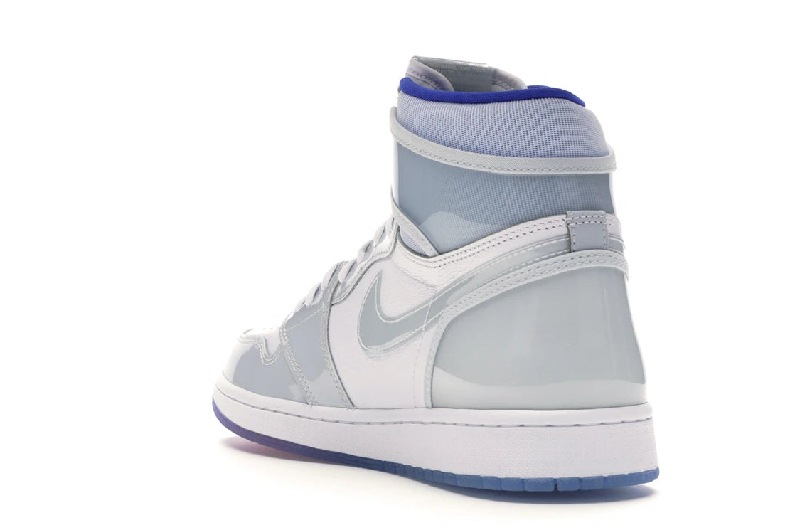 Jordan 1 Retro High Zoom White Racer Blue - vue secondaire B