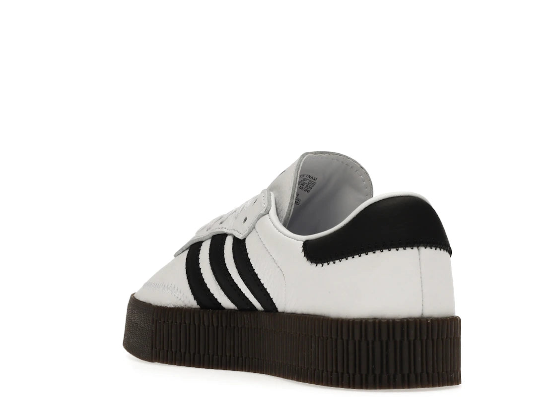 adidas Sambarose White Black Gum (Women's) - vue secondaire B