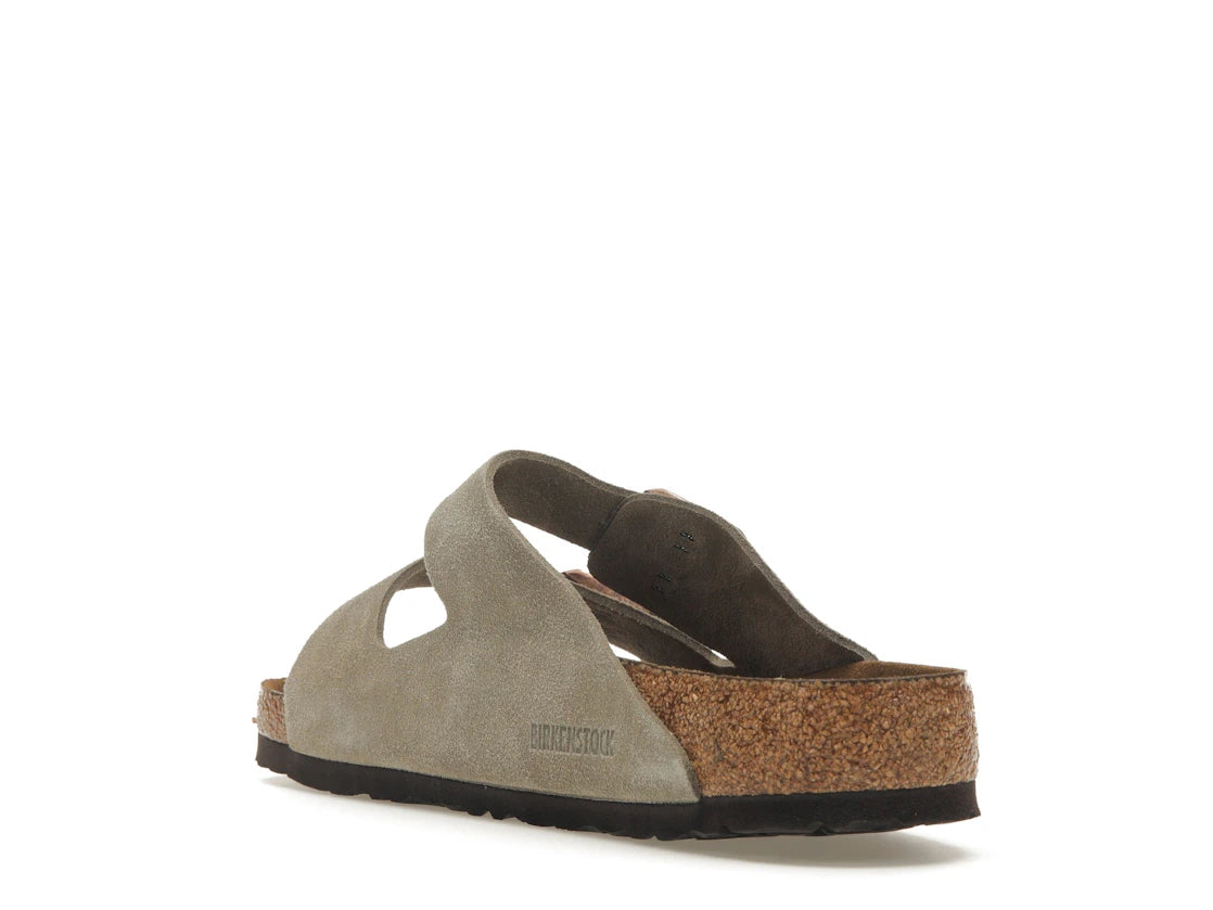 Birkenstock Arizona Soft Footbed Suede Taupe - vue secondaire B