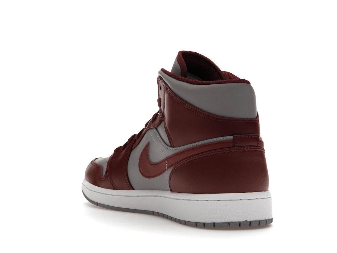 Jordan 1 Mid Cherrywood Red - vue secondaire B