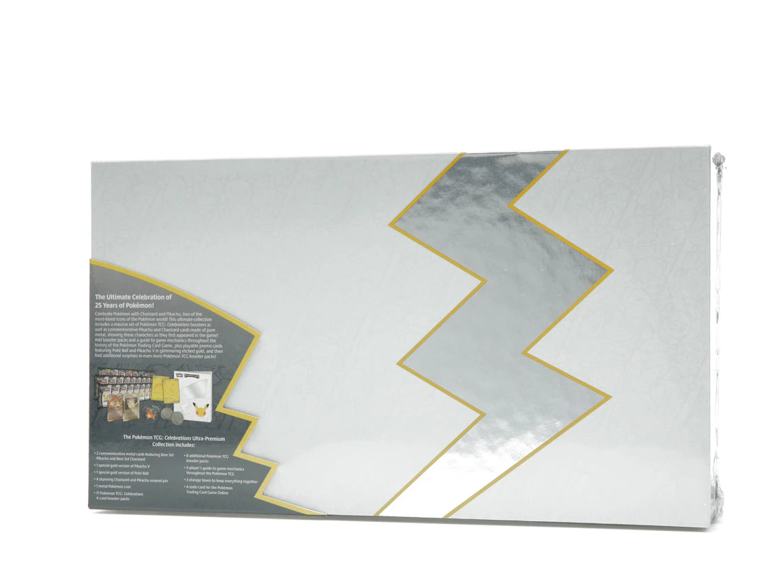Pokémon TCG 25th Anniversary Celebrations Ultra-Premium Collection Box - vue secondaire B