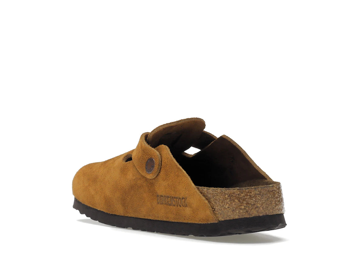 Birkenstock Boston Soft Footbed Suede Mink - vue secondaire B