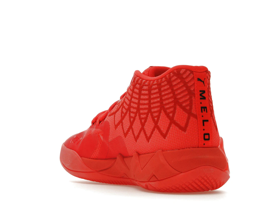 Puma LaMelo Ball MB.01 Not From Here Red Blast (GS) - vue secondaire B